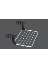 Resim Alya Homes Ahdry1455 Balcony Medıum Alüminyum Çamaşır Kurutmalık Gri 