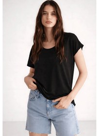 Resim Fashion Friends Simli Bluz Siyah Kadın Bluz 26y0202k1 