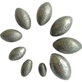 Resim Olta Kurşunu Gezer 1 Kg Zeytin 10 G 