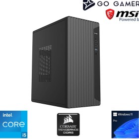 Resim Go Gamer S297D Intel Core I5 14400F / 32GB Ddr5 5200MHZ / 1tb Nvme SSD 5000-3600MB-SN Gen4 / GT730 / Msı 24" 100Hz. / Windows 11 Pro Masaüstü Bilgisayar 