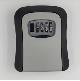 Resim Willowhaven Gri Su Geçirmez Kasa Çelik Kilitli Pvc Anahtarlık Ve Değerli Eşyalar İçin Güvenli 