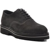 Resim Ayakmod Premium 2875 M Siyah Nubuk Hakiki Deri Erkek Günlük Ayakkabı Siyah 