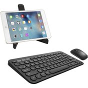 Resim Microcase AL2765 iPad 9.Nesil 10.2" 2021 Bluetooth Klavye ve Mouse + Tablet Standı Microcase