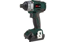 Resim Kale Pro Klpro 18 Volt / 2.0 Ah Li-Ion Çift Akülü Kömürsüz Profesyonel Darbeli Tornavida (KLDV18B-20) 