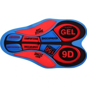 Resim Yunjin Shop No.9 Tarzı Outdoor Bisiklet Şortları Minder Nefes Alabilir Pedler Bisiklet Sürme Taban Minderi 5D,9D,12D,19D,20D (Yurt Dışından) 