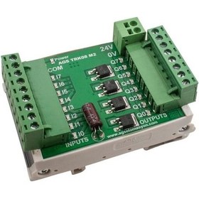 Resim TRK-08 5A 8 Kanal DC Röle Modülü - Ray Montajlı 