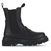 Resim Bueno Shoes Siyah Deri Kadın Dolgu Topuklu Bot 01wv1003 