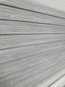 Resim BBB Geniş Pliseli Simli Gri Zebra Stor Perde MZ294 160x260 