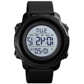 Resim Bosphorusboutique02 Skmei 1540 Spor Saat Erkek Siyah Beyaz Çok Renkli Su Geçirmez 50m Fonksiyonlu Gmt Saat Çok Renkli 