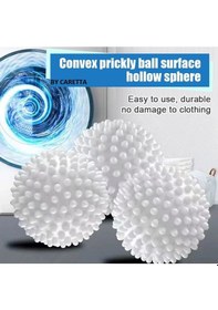 Resim Çamaşır Kurutma Topu Beyaz 3 Adet 