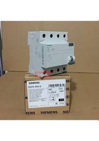 Resim Siemens 5SV5344-6 40A 30Ma 400V 4 Pol 3 Faz+Nötr Kaçak Akım Rölesi 