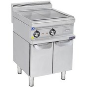 Resim Mayapaz - Elektrikli Pleyt Izgara, Tamamı Oluklu Pleytli, Endüstriyel Elektrikli Izgara, Dolaplı 