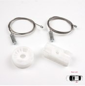 Resim Audi A4 2002-2009 2-Kapı CC Cabrio İçin Arka Sol Cam Kriko Seti 