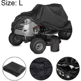 Resim 210D Oxford Bezi Su Geçirmez Scooter Traktör Araba Örtüsü L 