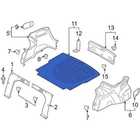 Resim Bagaj Havuzu Kore Yenı Elantra Sd Benzın-dızel 2016-2018 Oem No: 85710f2100mc 