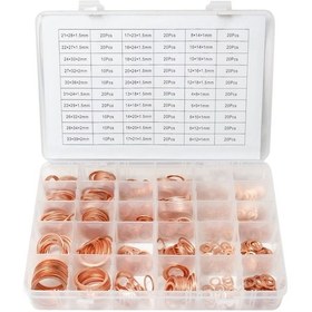 Resim Worldforce Bakır Pul Seti Bakır Conta Seti 400 Parça Asorti N11.28603 