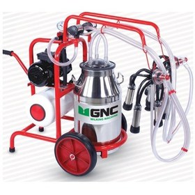 Resim Gnc Sym 40.8 Çift Sağım Alüminyum Tek Güğüm Süt Sağım Makinesi 
