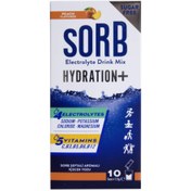 Resim SORB - Electrolyte Drink Mix - Elektrolit, Vitamin ve Mineral Peach Sugar Free 10 Saşe 