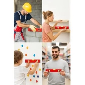Resim Daisy Home Su Terazisi, 30 cm, Kompakt Su Terazisi, Plastik Gövde, Hassas Ölçüm Seviyelendirme Aracı 