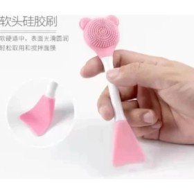 Resim Eco Lounge Silikon Yüz Temizleme Fırçası ve Maske Uygulama Spatulası 