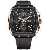 Resim Fochsia Lige Kare Klasik Saç Renk Siyah Kol Saati Otomatik Tarihli Spor Ofis Diğer 