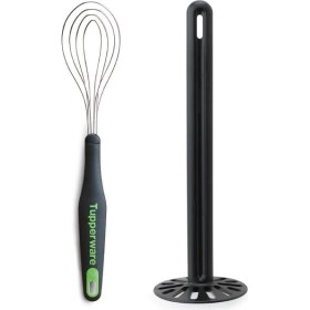 Resim Tupperware Patates Ezici ve Tel Çırpıcı 2'li Patatesli Tarifler Seti 