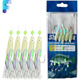 Resim 1 Set Işıklı Sabiki Kanca - Tuzlu ve Tatlı Su Balıkçılığı İçin Mükemmel! 