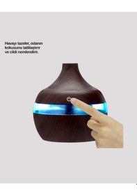 Resim Prizden Çalışan Sessiz Ultrasonik Hava Nemlendirici Difüzör 