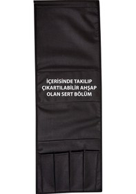 Resim Siyah Koltuk Kenarı Kumandalık Portatif Yan Sehpa 