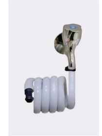 Resim Hijyenik Taharet Hortumu Kıvrılabilir Yapı, Musluk Ucuna Takıla 