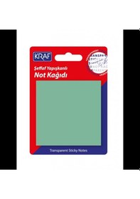 Resim Yapışkanlı Not Kağıdı 76x76 50 Yp. Şeffaf Yeşil 7676tr 