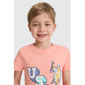 Resim U.s. Polo Assn. Erkek Çocuk Mercan Tişört 50327027-VR204 