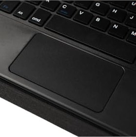 Resim Fogy Galaxy Tab S7 Plus T970 ile Uyumlu Keyboard Bluetooh Bağlantılı Standlı Klavyeli Tablet Kılıfı 