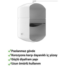 Resim Su Arıtma Cihazı Çelik Tankı 8 Lt 