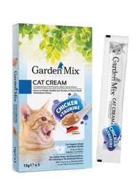 Resim Garden Mix Taurin Ve Tavuklu Krema Kedi Ödül Maması 15gr 5'li 