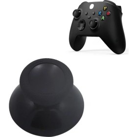 Resim 1 Adet XBOX One - One S/X - Series S/X Uyumlu Analog Topuz Renkli Başlık Siyah 