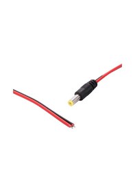 Resim TK 34 FİŞ KABLOLU TEK UÇLU KAMERA İÇİN 20 CM DC POWER JACK KABLOLU 