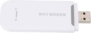 Resim 4G LTE WiFi Modem, Tak Ve çal 8 bağlı Cihazlar Sabit Sinyal LTE LTE 4G USB Modem Cep telefonları Için (BLACK) (WHITE) 