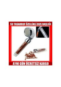 Resim Duş Başlığı Su Arıtmalı Su Tasarruflu Duş Başlığı Filtre Sistemli Diğer 