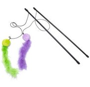 Resim Beeztees Kedi Oltası, Zilli, Peluş Top ve Kuyruk, 