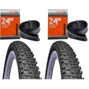 Resim Mitas Ocelot 24x2.10 Bisiklet Lastik Seti 2 Dış 2 İç 
