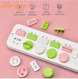 Resim Vkemall Çocuk Elektrik Prizi Koruyucu Kapağı - Bebek Güvenliğini Garanti Eden Elektrikli Soket Koruması 3 Adet Pembe 