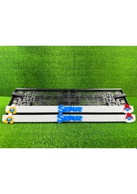 Resim Şirine - Şirin Baba The Smurfs 3d Kabrtmalı Pleksi Araba Plakalığı 1 Takım 