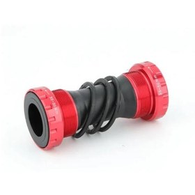 Resim SARİSSA BİSİKLET Hollowtech II Orta Göbek Mtb 68/73mm Alüminyum Çelik Rulman Hollowtech Orta Göbek Kırmızı 