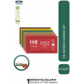 Resim Tto Thermal Kil Maskesi Karma Kutu - Gözenek Arındırıcı & Dengeleyici Maske 
