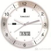 Resim Time Gold Salon Ofis Duvar Saati Metal 35 Cm (149032170) Altın 
