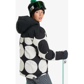 Resim Roxy Alofted Puffy Kadın Gri Kayak Montu.6700 