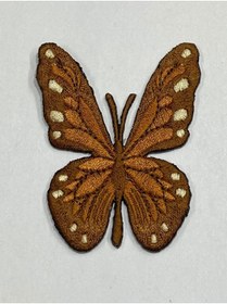 Resim karantuhafiye Ütü Ile Yapışan Kelebek Arma 