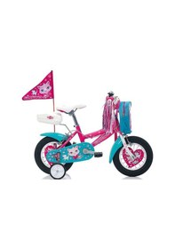 Resim Carraro Moggy 12'' Kız Çocuk Bisikleti Pembe-beyaz Pembe - Beyaz 