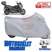 Resim Yamaha X-Max 250 Arka Çanta, G.Kilidi Uyumlu Motosiklet Brandası 